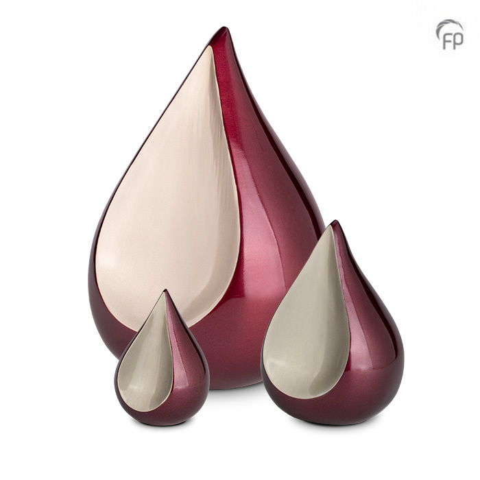 FPU 104 K Metal keepsake Teardrop - Afbeelding 2