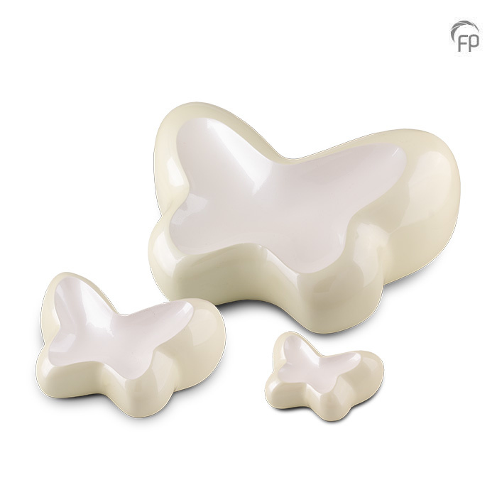 FPU 108 S Metal small urn Butterfly - Afbeelding 2