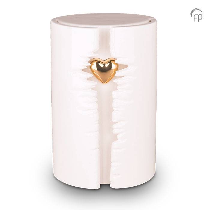 KU 101 L Ceramic urn with LEDs