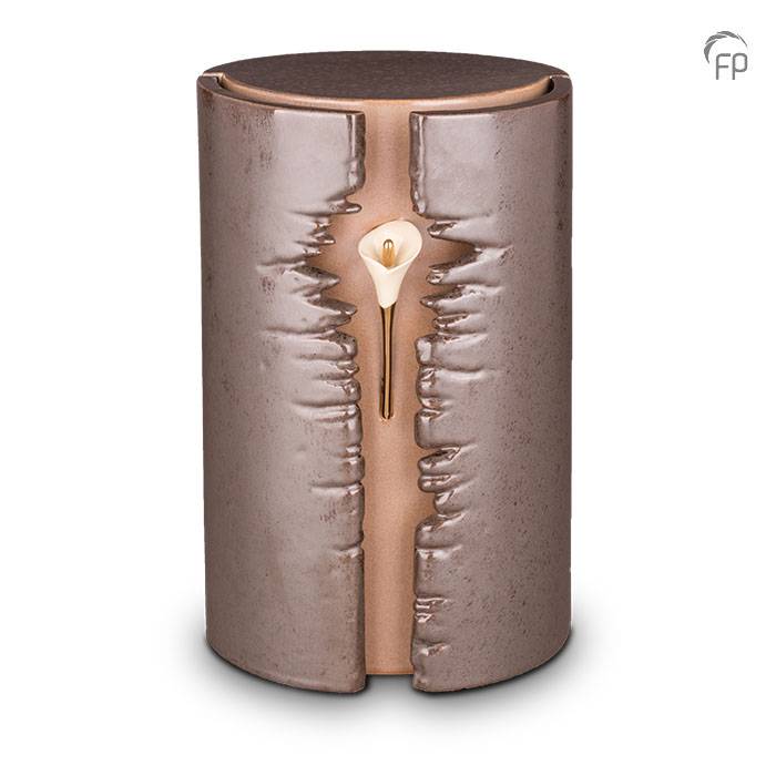 KU 103 L Ceramic urn with LEDs