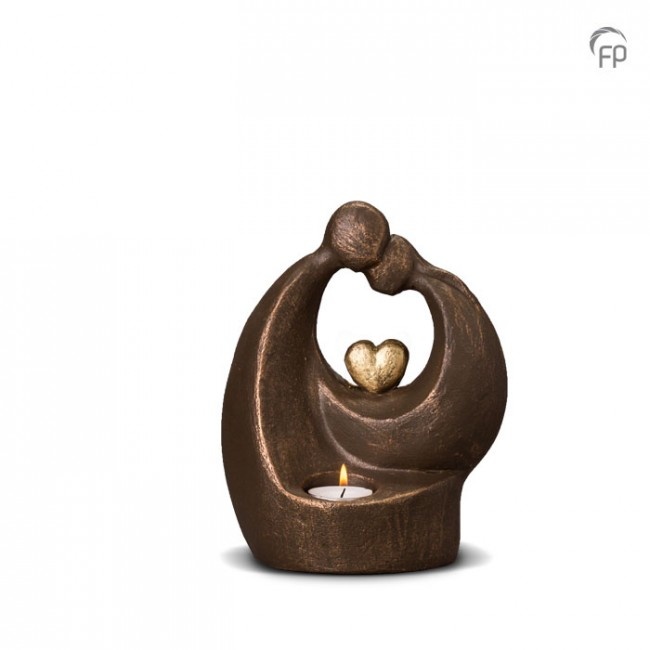 UGK 045 AT Ceramic urn bronze