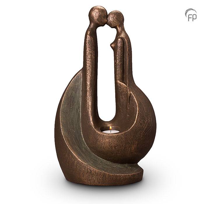 UGK 063 BT Ceramic urn bronze